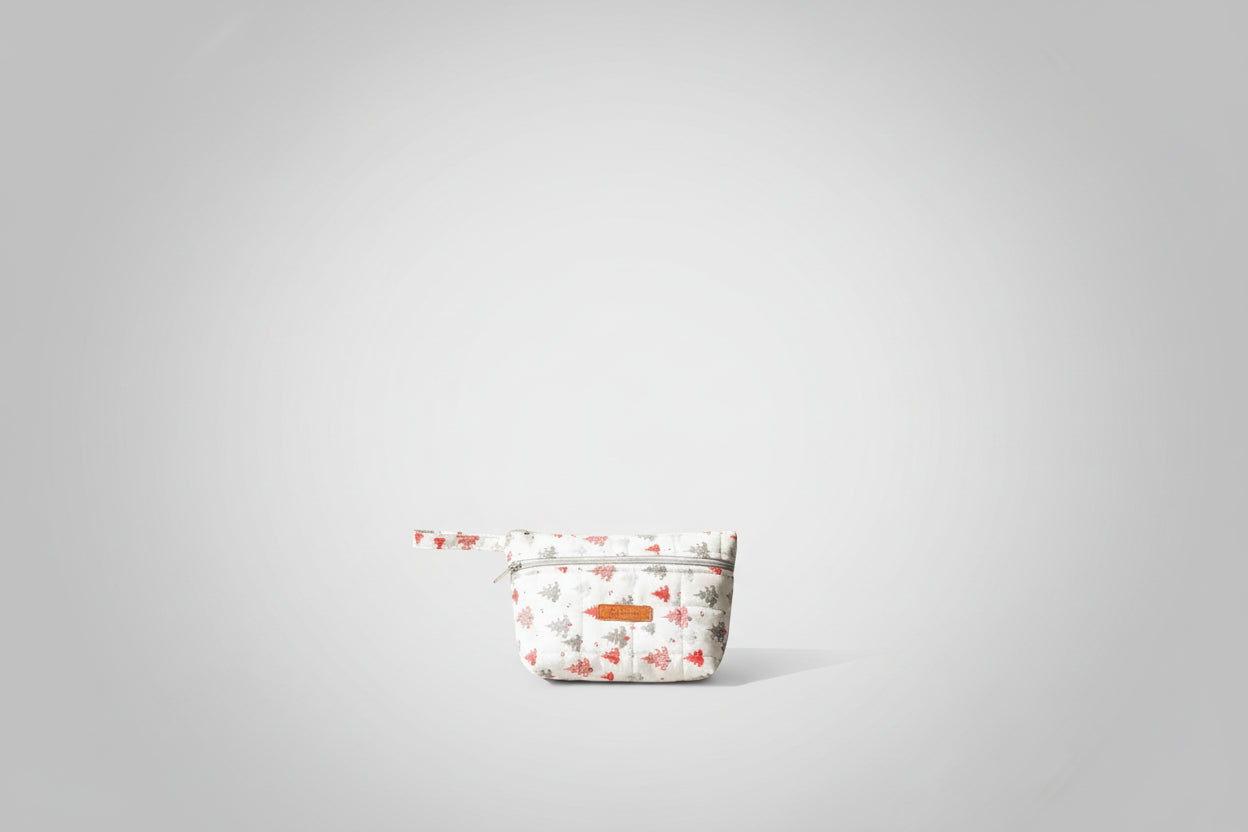 Trousse de toilette ou de maquillage en coton