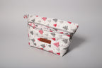 Trousse de toilette ou de maquillage en coton