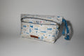 Grande trousse de toilette en coton wax.