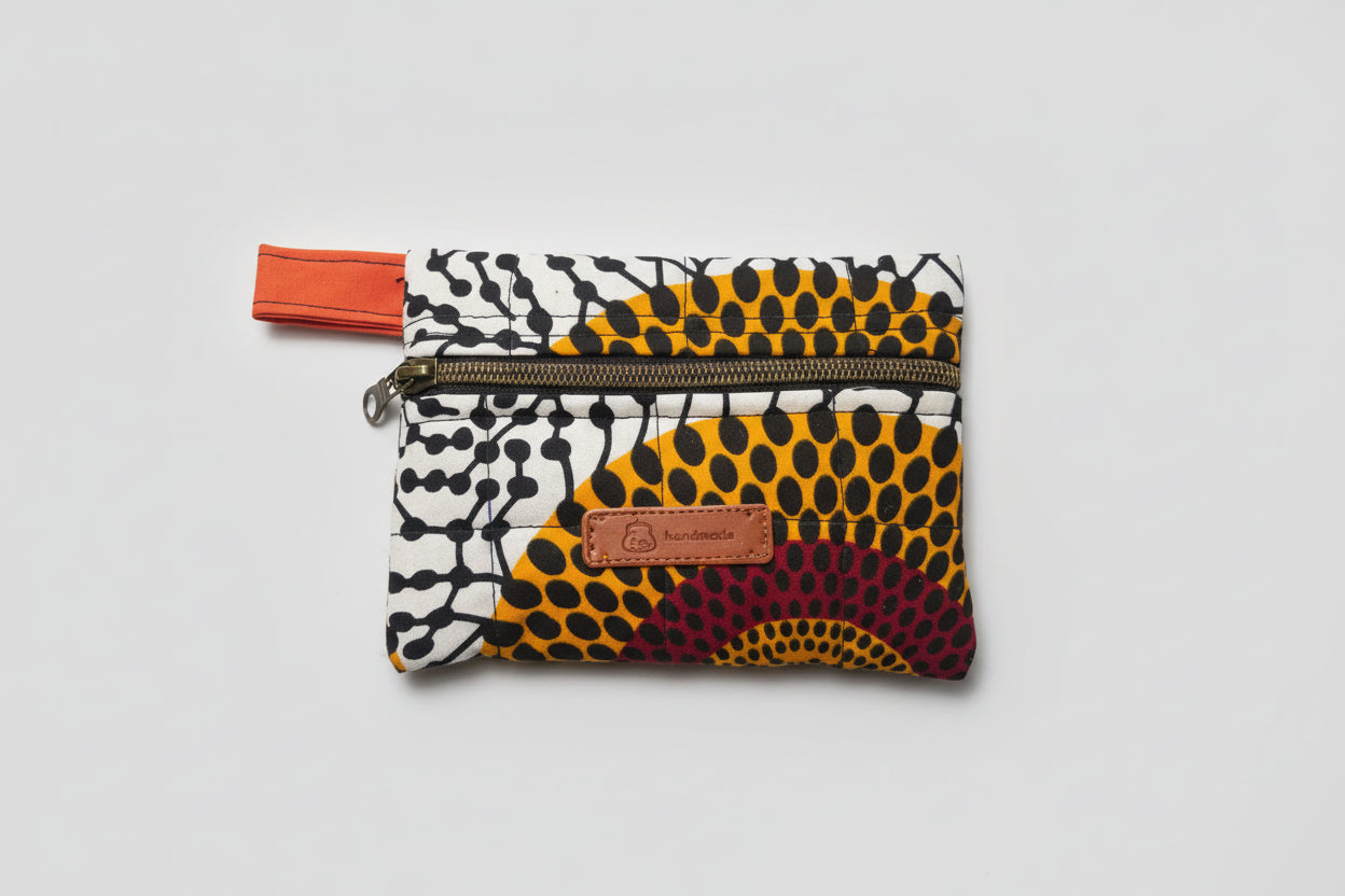 Trousse de toilette ou de maquillage en coton