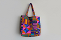 Sac Cabas coloré et son portefeuille