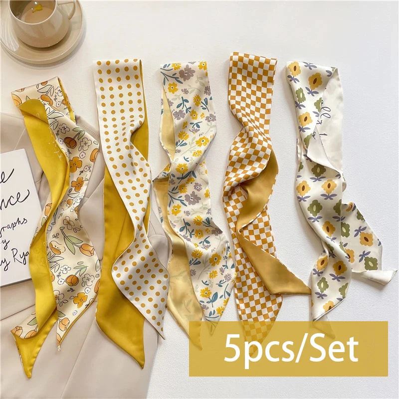 Écharpes Satin Douces et Élégantes