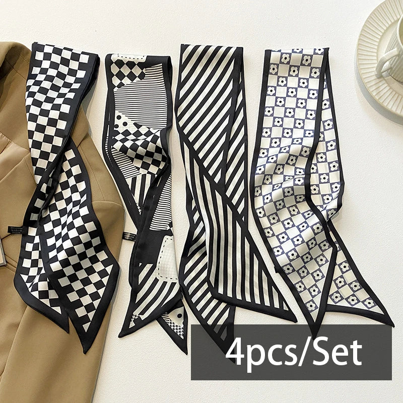 Écharpes Satin Douces et Élégantes