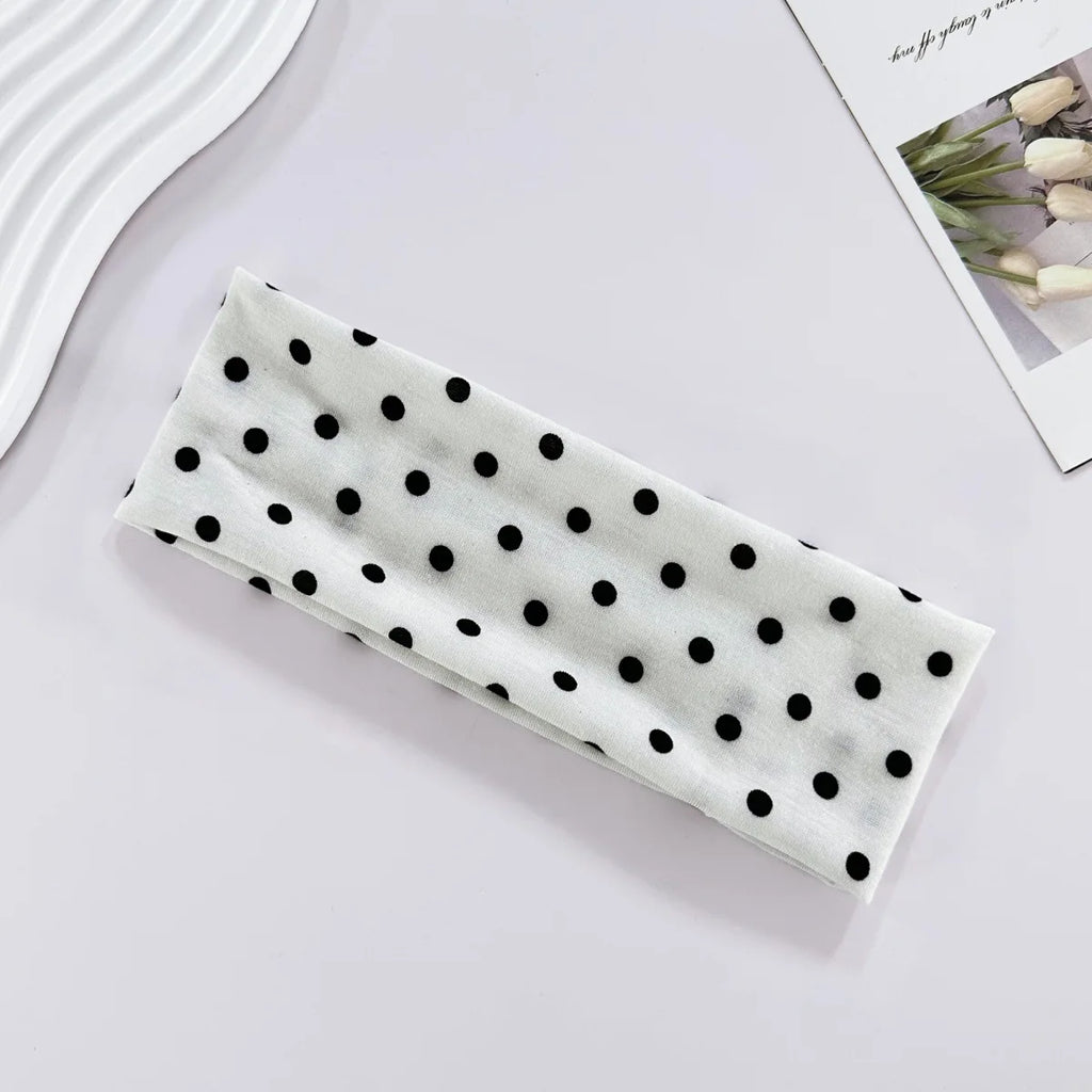 Bandeau chic à pois