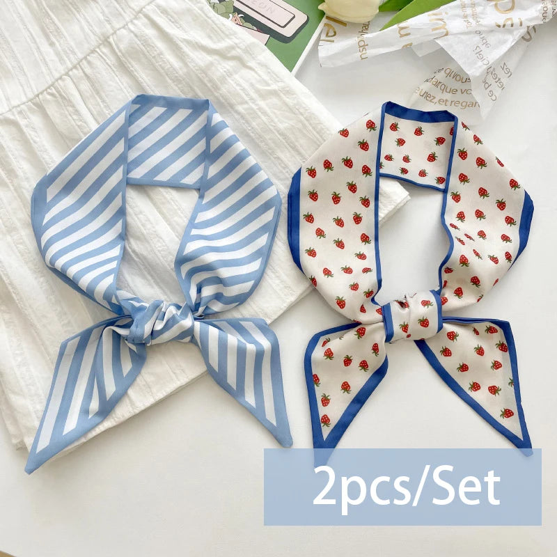 Écharpes Satin Douces et Élégantes