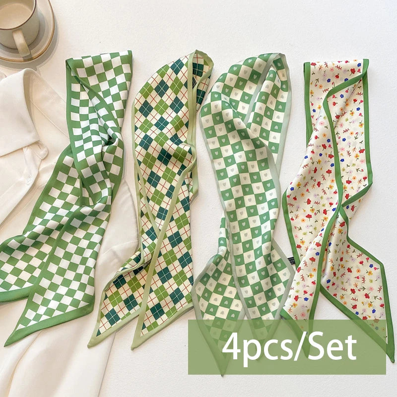 Écharpes Satin Douces et Élégantes