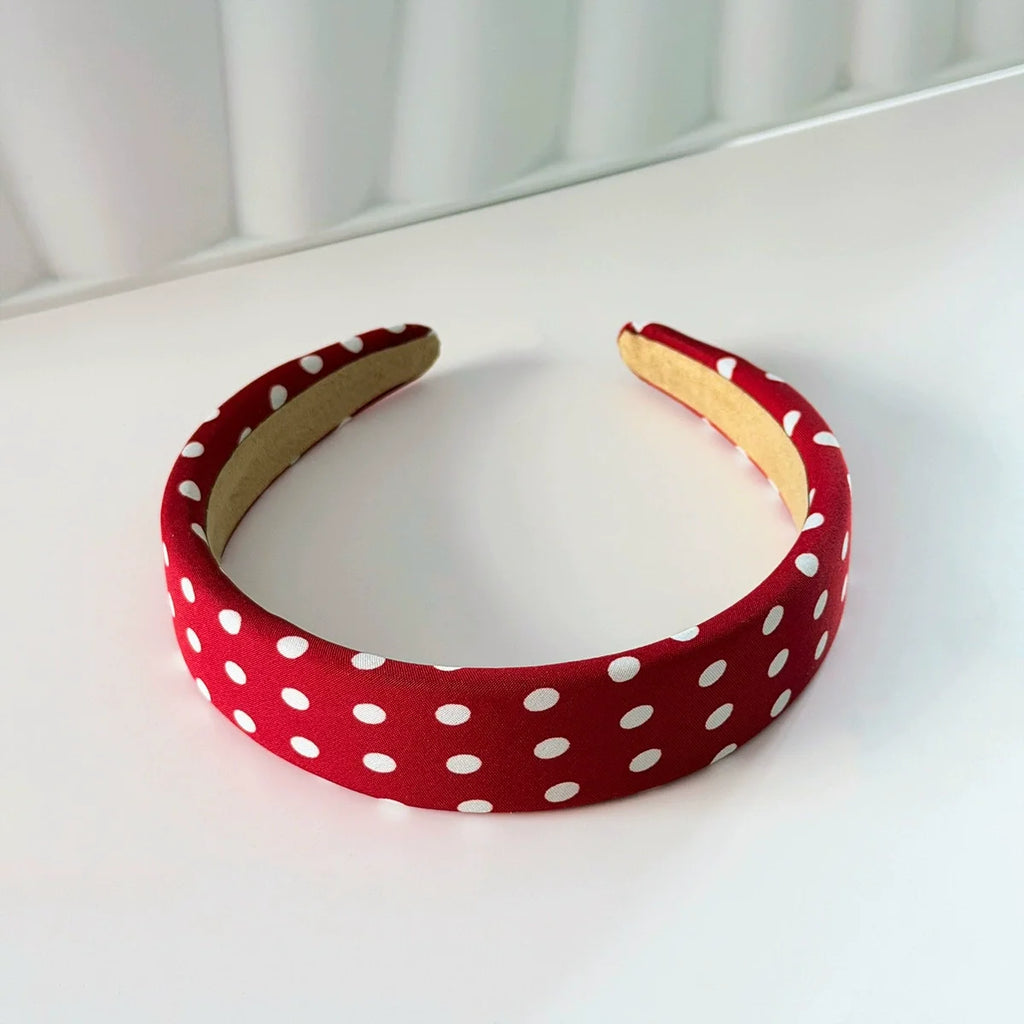 Bandeau chic à pois