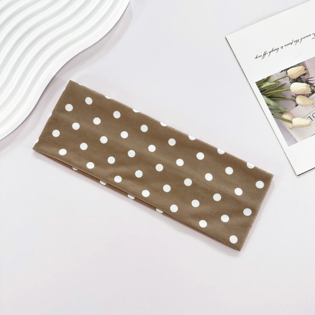 Bandeau chic à pois