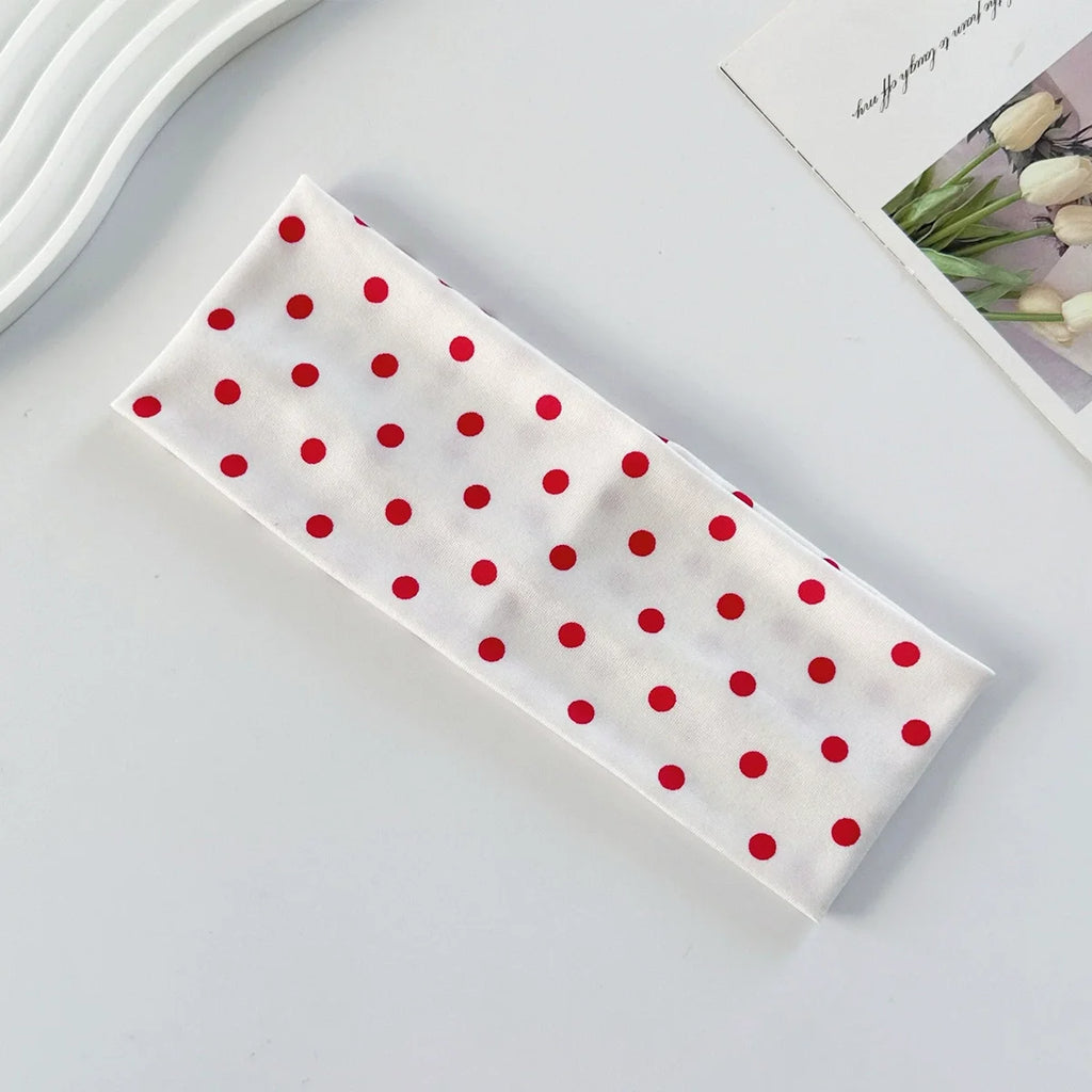 Bandeau chic à pois