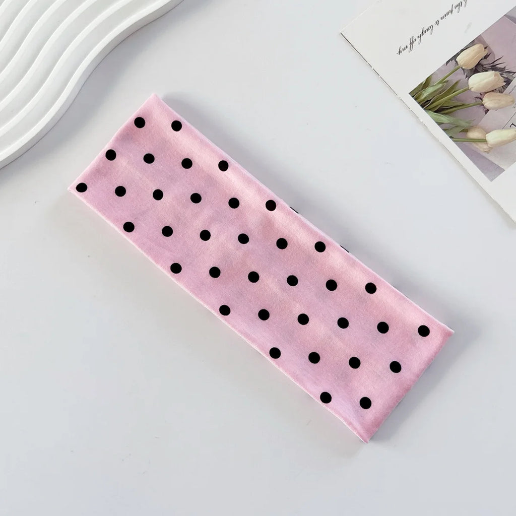 Bandeau chic à pois