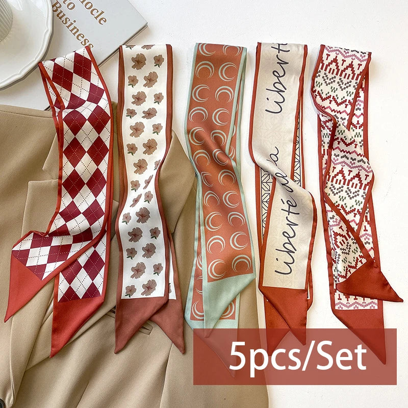 Écharpes Satin Douces et Élégantes