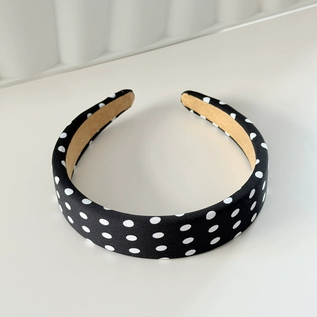 Bandeau chic à pois