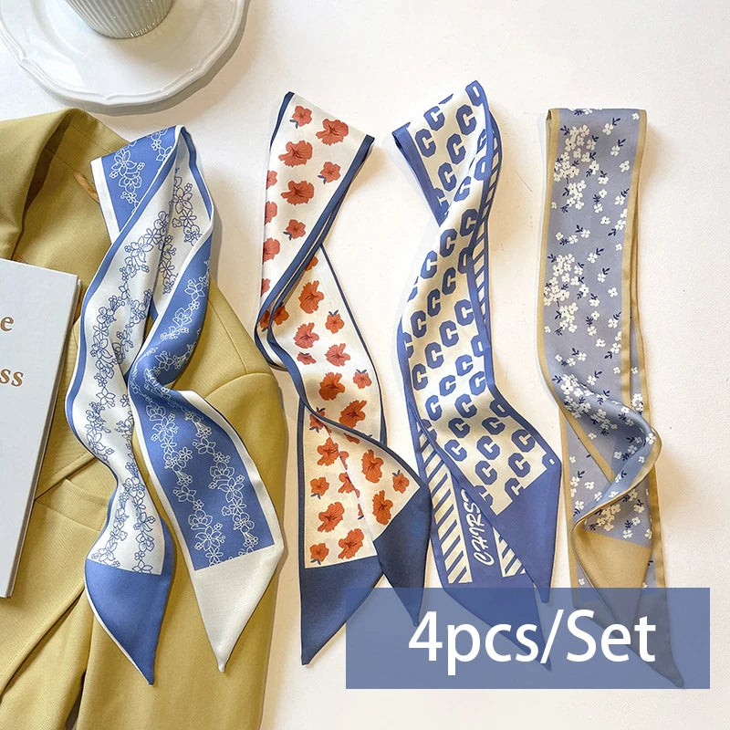 Écharpes Satin Douces et Élégantes