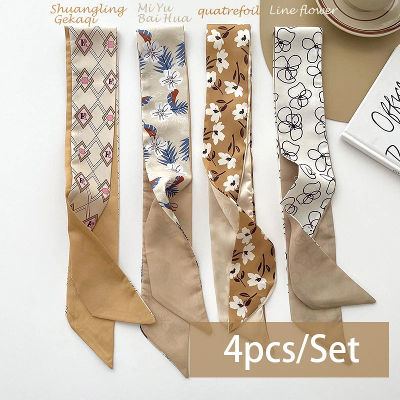 Écharpes Satin Douces et Élégantes