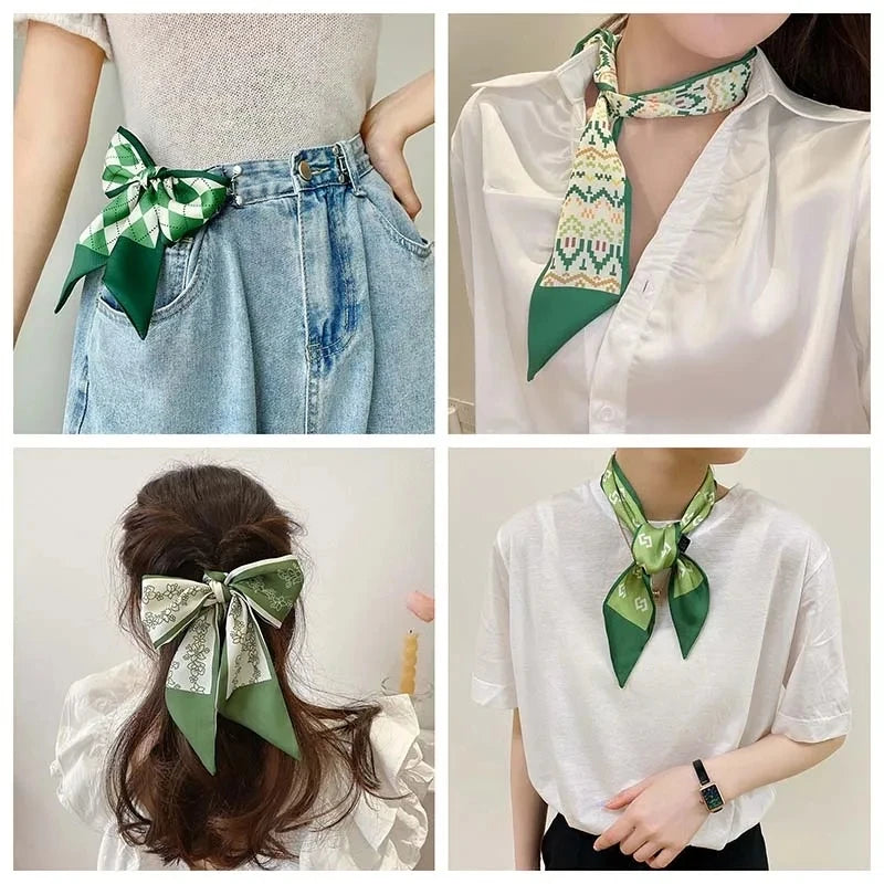 Écharpes Satin Douces et Élégantes