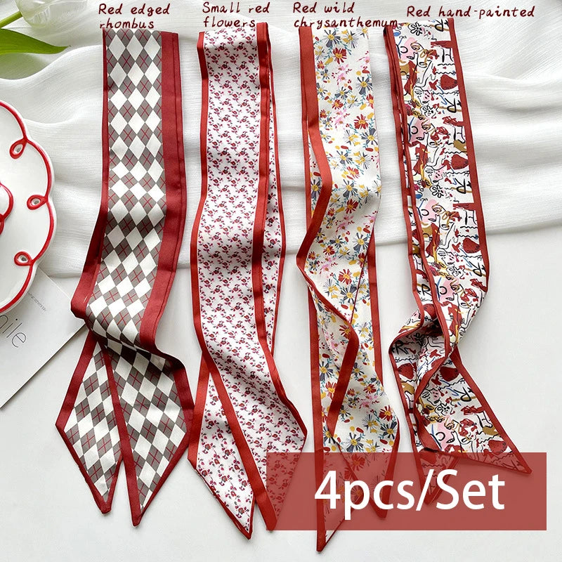 Écharpes Satin Douces et Élégantes