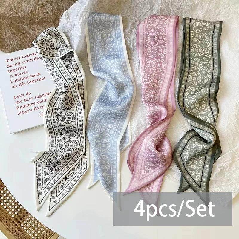 Écharpes Satin Douces et Élégantes